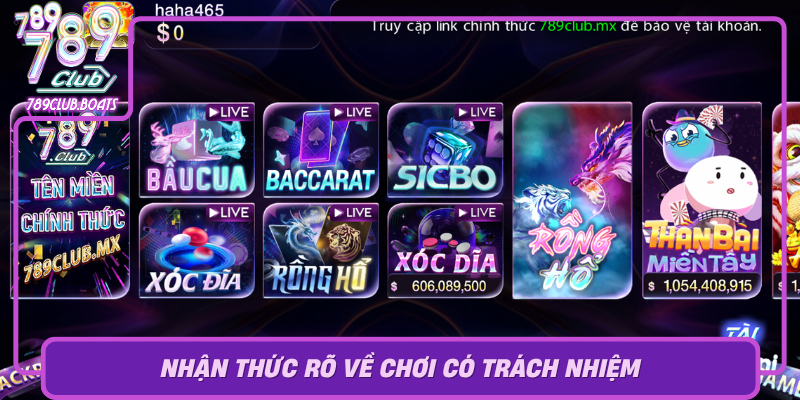 Chơi Có Trách Nhiệm – Bí Quyết Giải Trí An Toàn Tại 789Club 1 Nhan Thuc Ro Ve Choi Co Trach Nhiem0